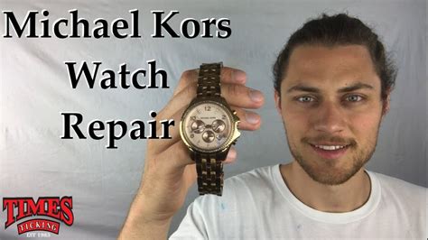 michael kors watch stopped ticking|HOW TO FIX/RESET YOUR WATCH TIMER (CHRONOGRAPH) .